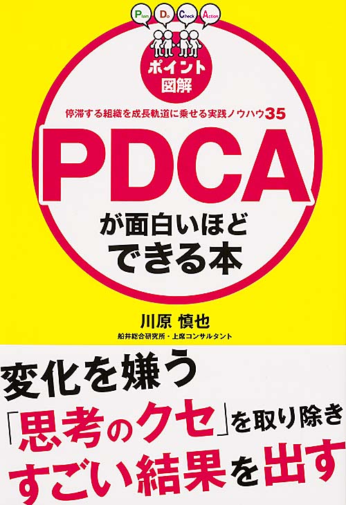 [ポイント図解]PDCAが面白いほどできる本の詳細を見る