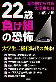 22歳負け組の恐怖 切り捨てられる大学生たち