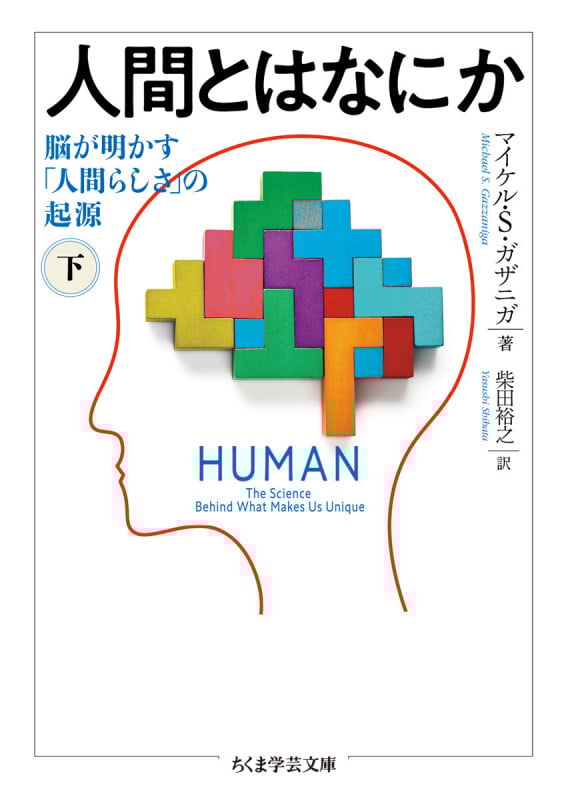 人間とはなにか 下 脳が明かす「人間らしさ」の起源 (ちくま学芸文庫)