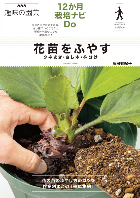 花苗をふやす タネまき・さし木・株分け (NHK趣味の園芸 12か月栽培ナビDo)の詳細を見る