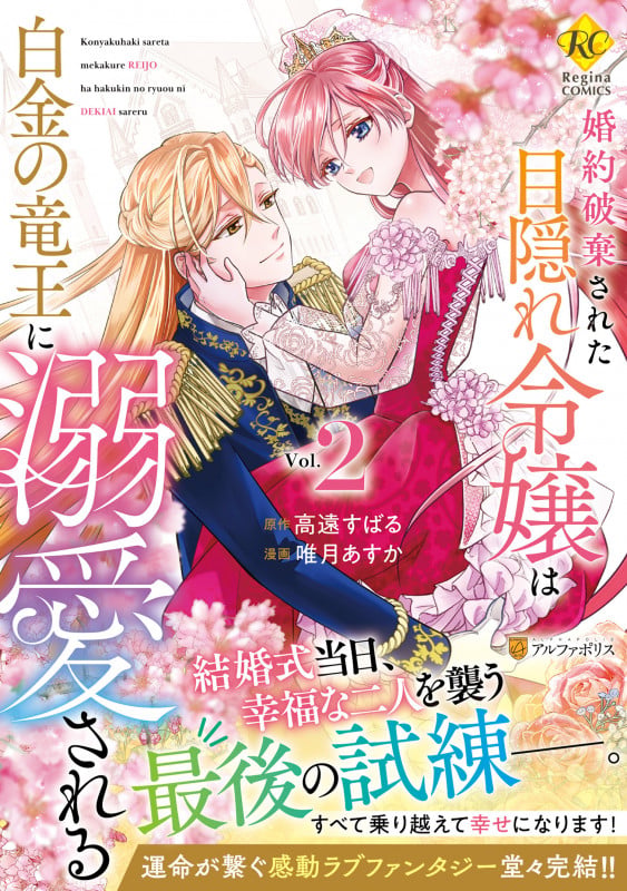 婚約破棄された目隠れ令嬢は白金の竜王に溺愛される (2) (レジーナCOMICS)