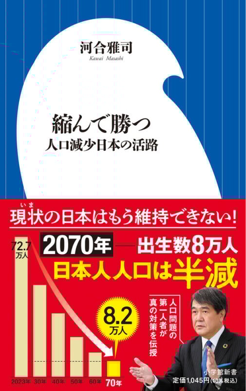 縮んで勝つ 人口減少日本の活路 (小学館新書 477)