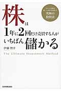 株は1年に2回だけ売買する人がいちばん儲かる