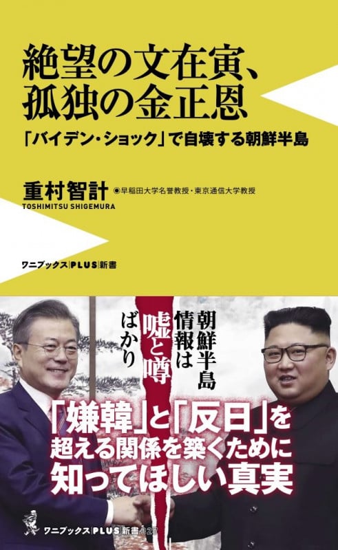 絶望の文在寅、孤独の金正恩 - 「バイデン・ショック」で自壊する朝鮮半島 - (ワニブックスPLUS新書)