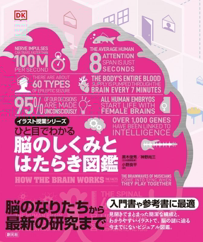 ひと目でわかる脳のしくみとはたらき図鑑 (イラスト授業シリーズ)