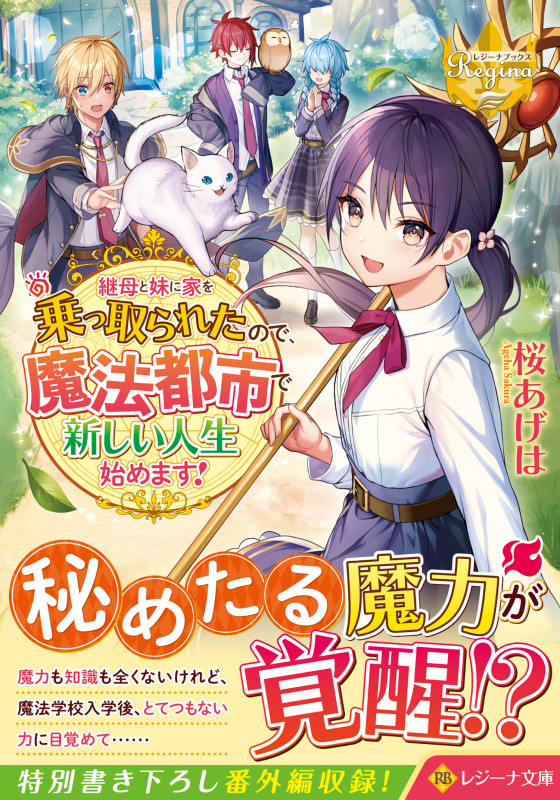 継母と妹に家を乗っ取られたので、魔法都市で新しい人生始めます! (レジーナ文庫)の詳細を見る