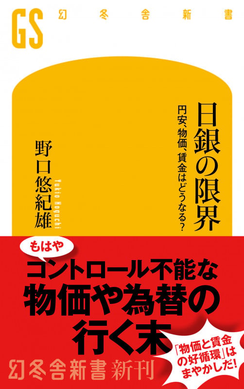 日銀の限界 円安、物価、賃金はどうなる? (幻冬舎新書)