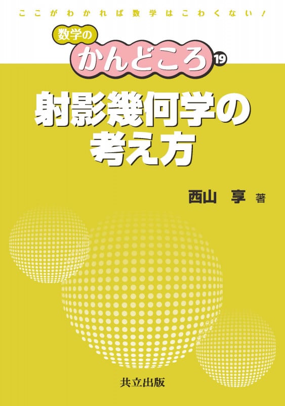 射影幾何学の考え方 (数学のかんどころ 19)