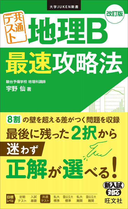 共通テスト地理B最速攻略法 改訂版 (大学JUKEN新書)