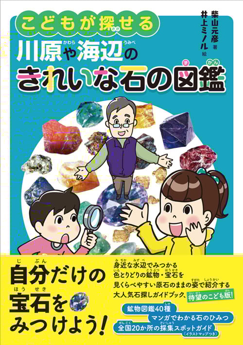 こどもが探せる川原や海辺のきれいな石の図鑑