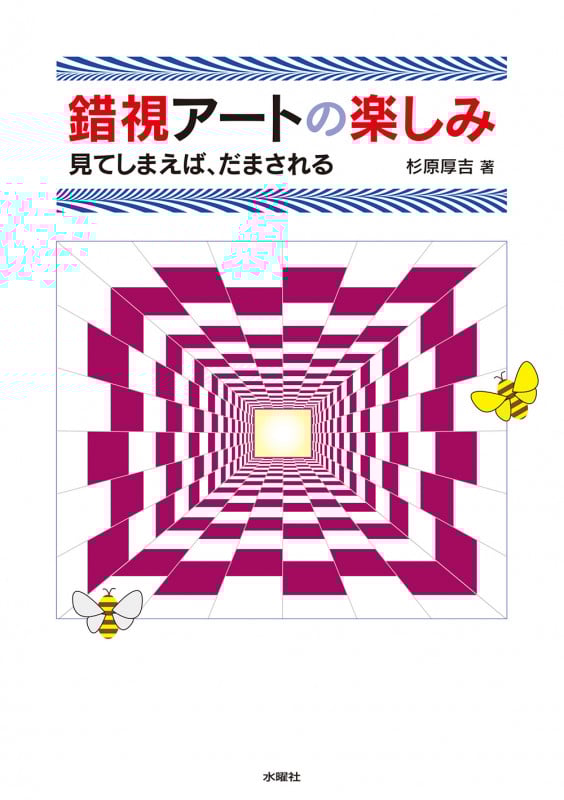 錯視アートの楽しみ 見てしまえば、だまされる
