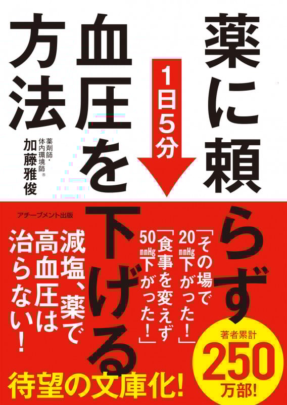 薬に頼らず血圧を下げる方法 1日5分