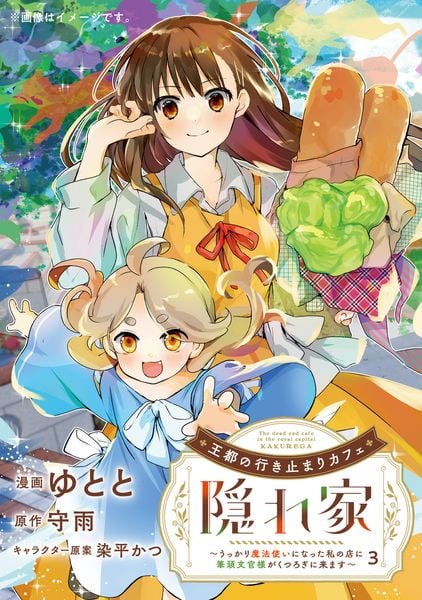 王都の行き止まりカフェ『隠れ家』 ~うっかり魔法使いになった私の店に筆頭文官様がくつろぎに来ます~ 3 (フロース コミック)
