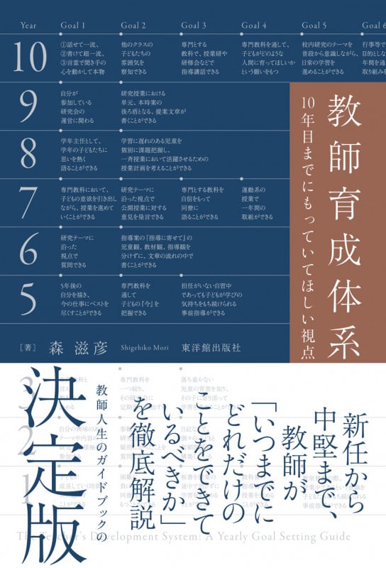 教師育成体系 10年目までにもっていてほしい視点