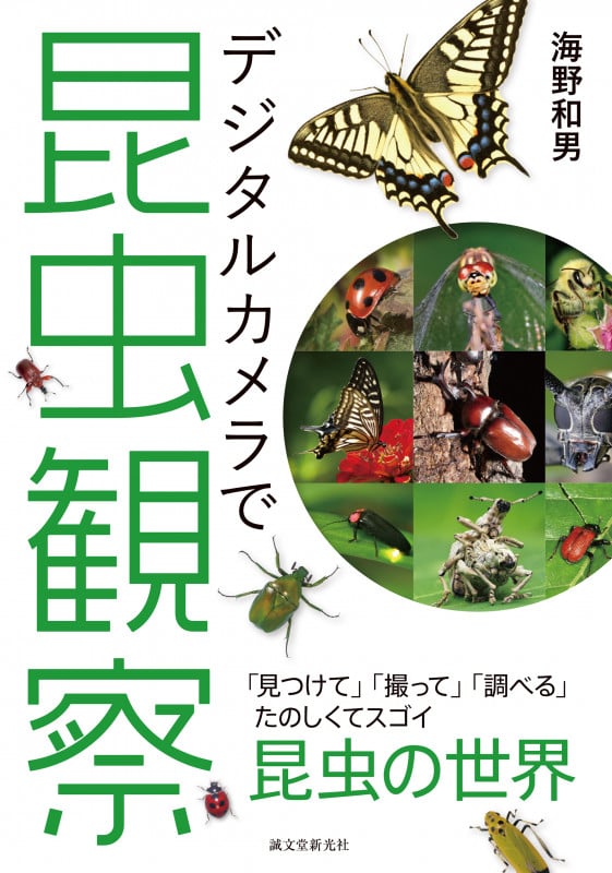 デジタルカメラで昆虫観察 「見つけて」「撮って」「調べる」  たのしくてスゴイ昆虫の世界の詳細を見る