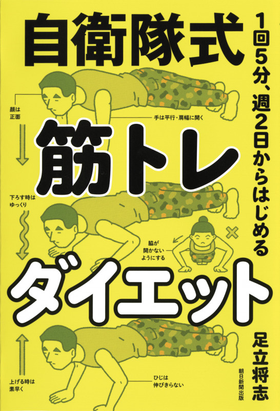 自衛隊式筋トレダイエット 1回5分、週2日からはじめるの詳細を見る