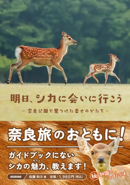 明日、シカに会いに行こう −奈良公園で見つけた幸せのかたち−