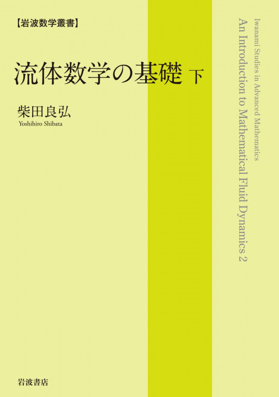 流体数学の基礎 (下) (岩波数学叢書)