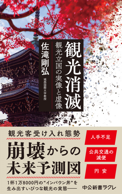 観光消滅 観光立国の実像と虚像 (中公新書ラクレ 821)