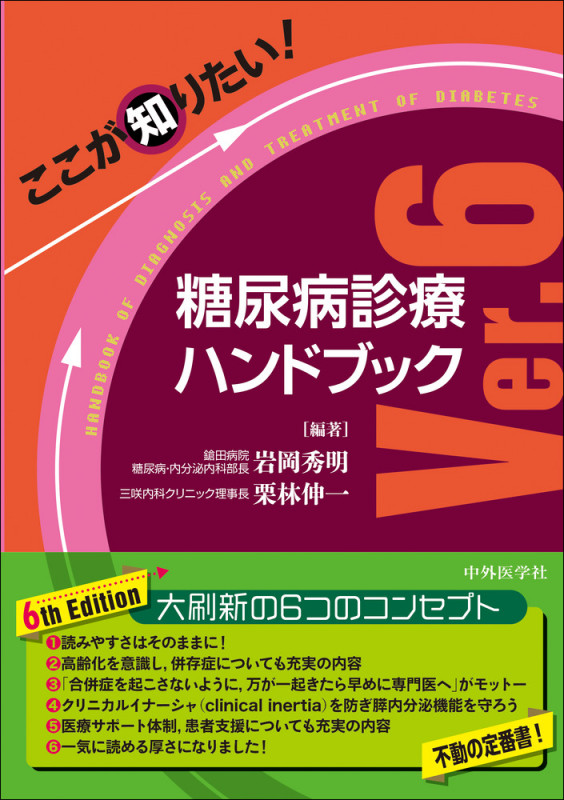ここが知りたい! 糖尿病診療ハンドブック Ver.6