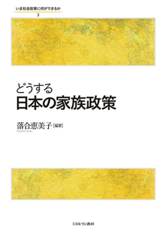 どうする日本の家族政策 (3) (いま社会政策に何ができるか)
