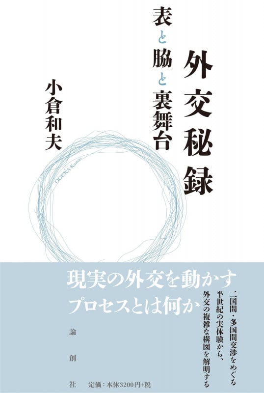 外交秘録  表と脇と裏舞台