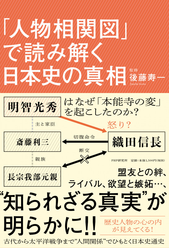 「人物相関図」で読み解く日本史の真相 古代から太平洋戦争まで人間関係でひもとく日本史通史