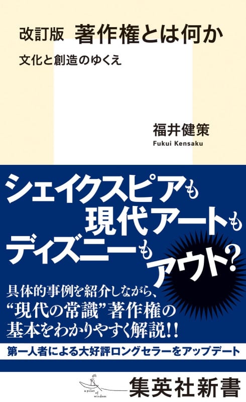 著作権とは何か 文化と創造のゆくえ 改訂版 (集英社新書)