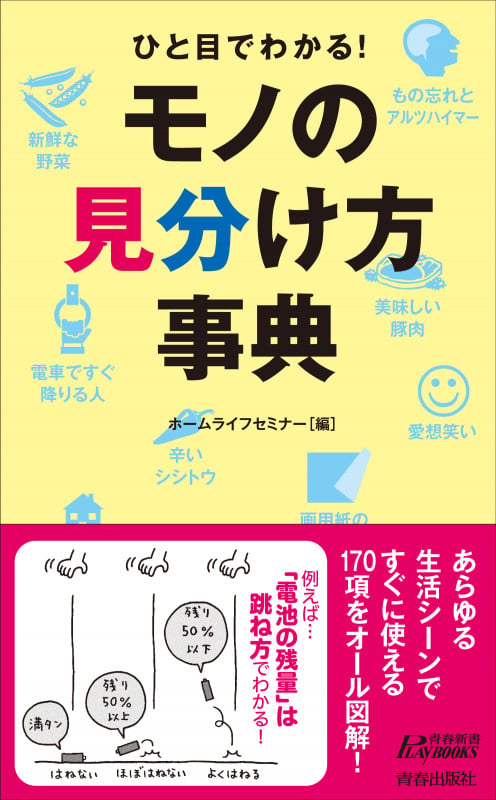 ひと目でわかる! モノの見分け方事典 (青春新書プレイブックス)