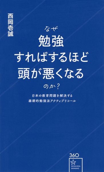なぜ勉強すればするほど頭が悪くなるのか? 日本の教育問題を解決する画期的勉強法アクティブリコール (星海社新書)