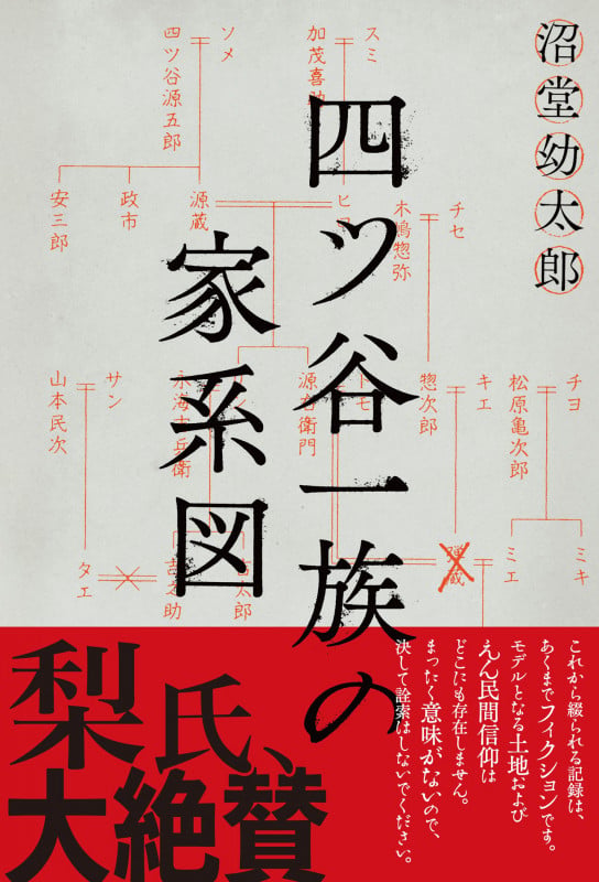 四ツ谷一族の家系図