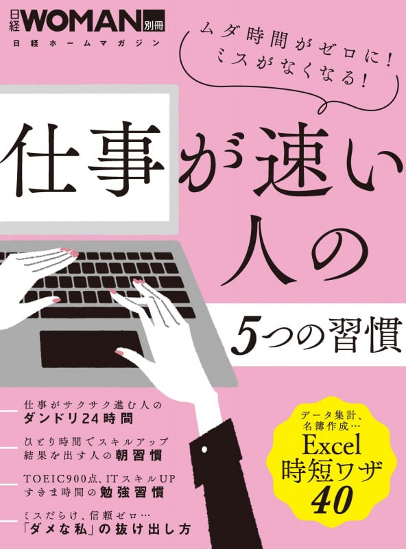 仕事が速い人の5つの習慣 (日経WOMAN別冊)