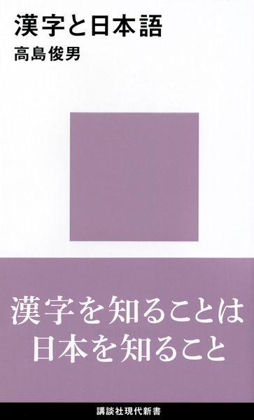 漢字と日本語 (講談社現代新書)