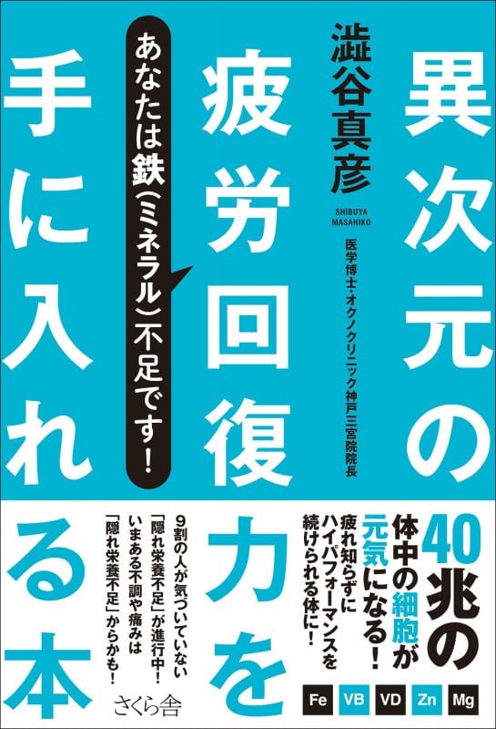 異次元の疲労回復力を手に入れる本 あなたは鉄(ミネラル)不足です!