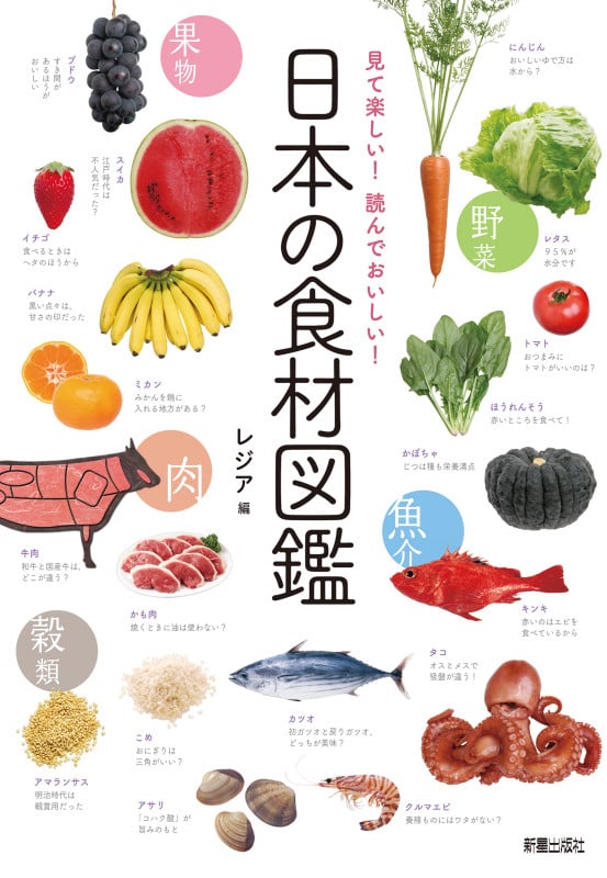 見て楽しい!読んでおいしい!日本の食材図鑑の詳細を見る