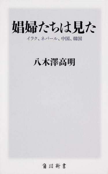 娼婦たちは見た  イラク、ネパール、中国、韓国 (角川新書)