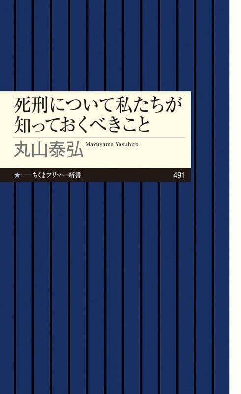 死刑について私たちが知っておくべきこと (ちくまプリマー新書 491)