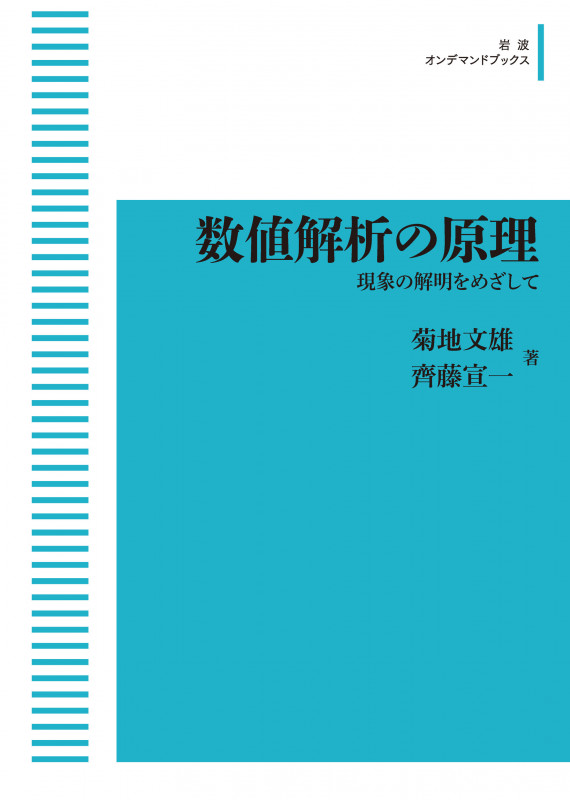 岩波数学叢書 数値解析の原理 現象の解明をめざして (岩波オンデマンドブックス)