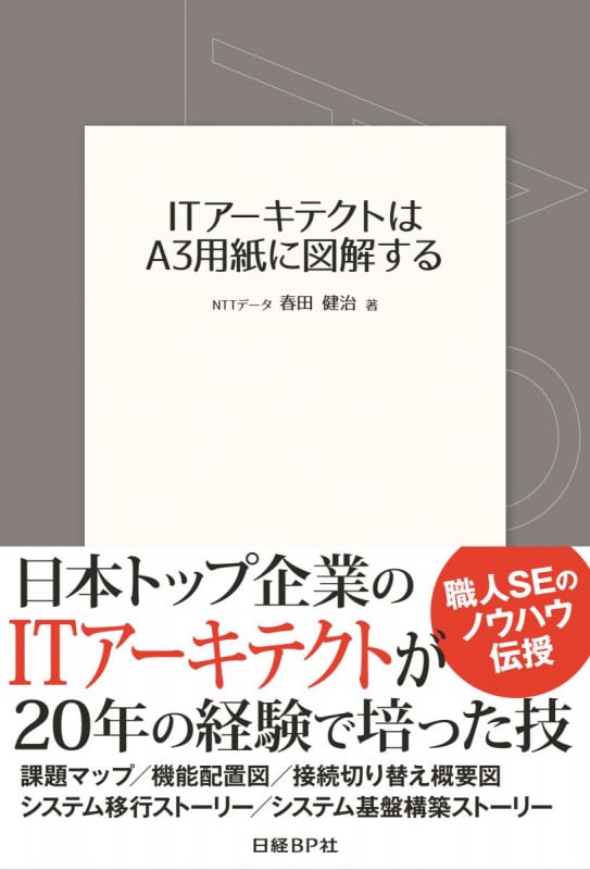 『ITアーキテクトはA3用紙に図解する』書影