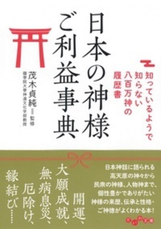 日本の神様 ご利益事典 知っているようで知らない八百万神の履歴書 (だいわ文庫)