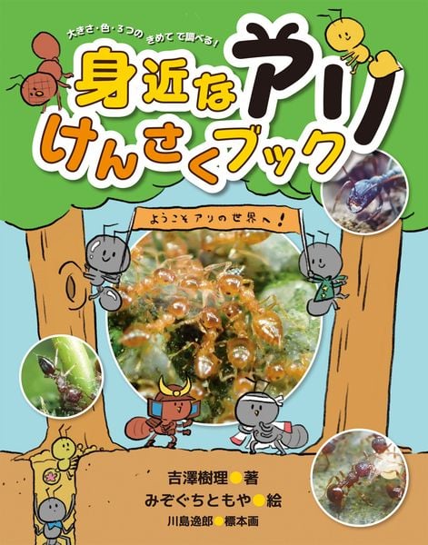 身近なアリけんさくブック 大きさ・色・3つのきめてで調べる!