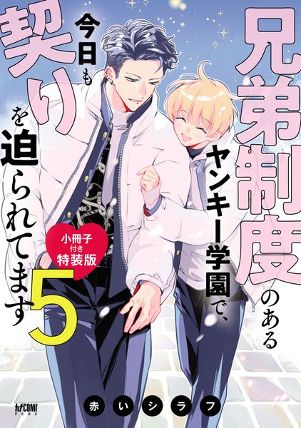 兄弟制度のあるヤンキー学園で、今日も契りを迫られてます小冊子付き特装版 5 (プリンセス・コミックスDX カチCOMI)