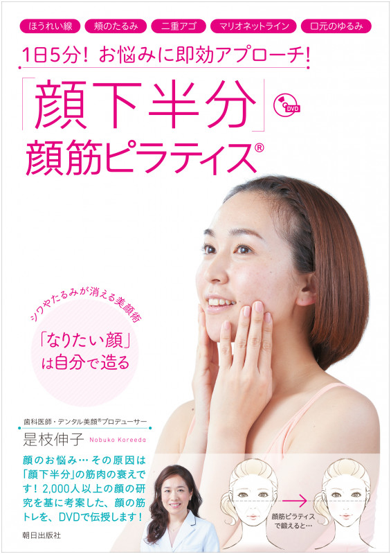 「顔下半分」顔筋ピラティス 1日5分!お悩みに即効アプローチ!