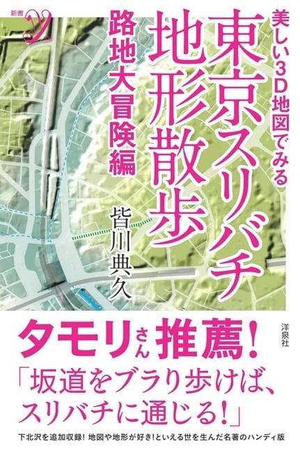 美しい3D地図でみる 東京スリバチ地形散歩 路地大冒険編 (新書y)