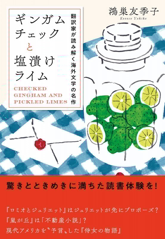 ギンガムチェックと塩漬けライム 翻訳家が読み解く海外文学の名作