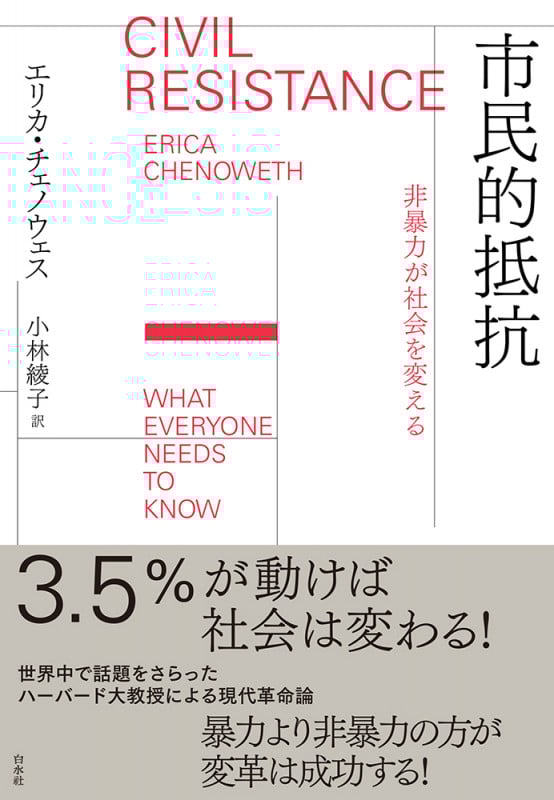 市民的抵抗 非暴力が社会を変えるの詳細を見る