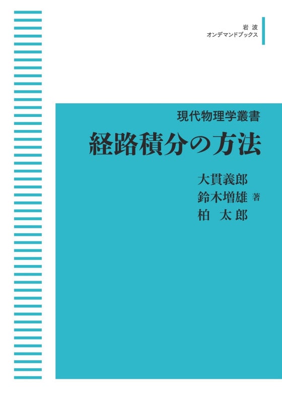 経路積分の方法 (岩波オンデマンドブックス 現代物理学叢書)